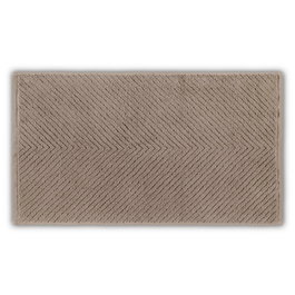 Mijölnir Toalla de Manos Chevron 100% Algodón 500 gr/m² Marrón